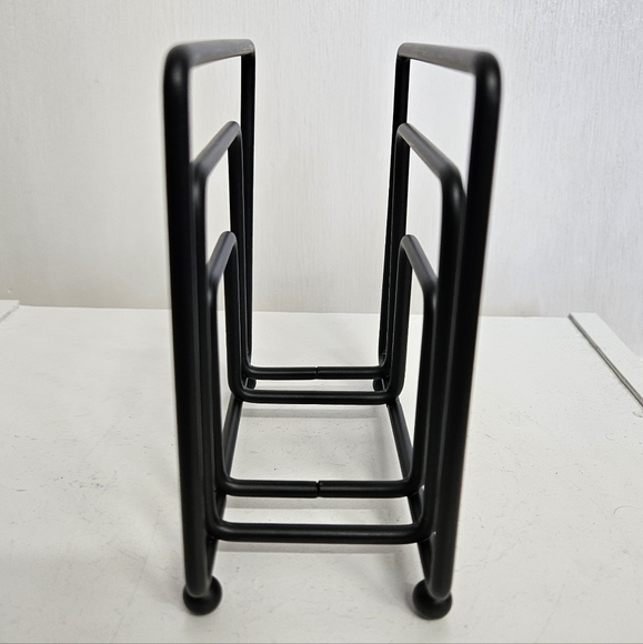 NWOT Napkin / mail holder black metal - Picture 2 of 3